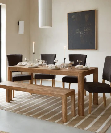 NOAH Dining Table Solid Mango Wood