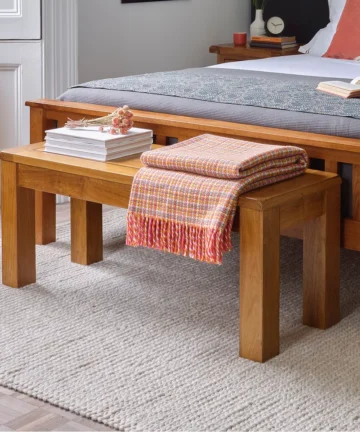 ORIGINAL RUSTIC Bench Rustic Solid Oak