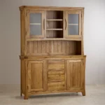 ORRICK Large Dresser Rustic Solid Oak