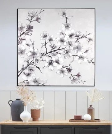 OSAKA WALL ART Black Frame
