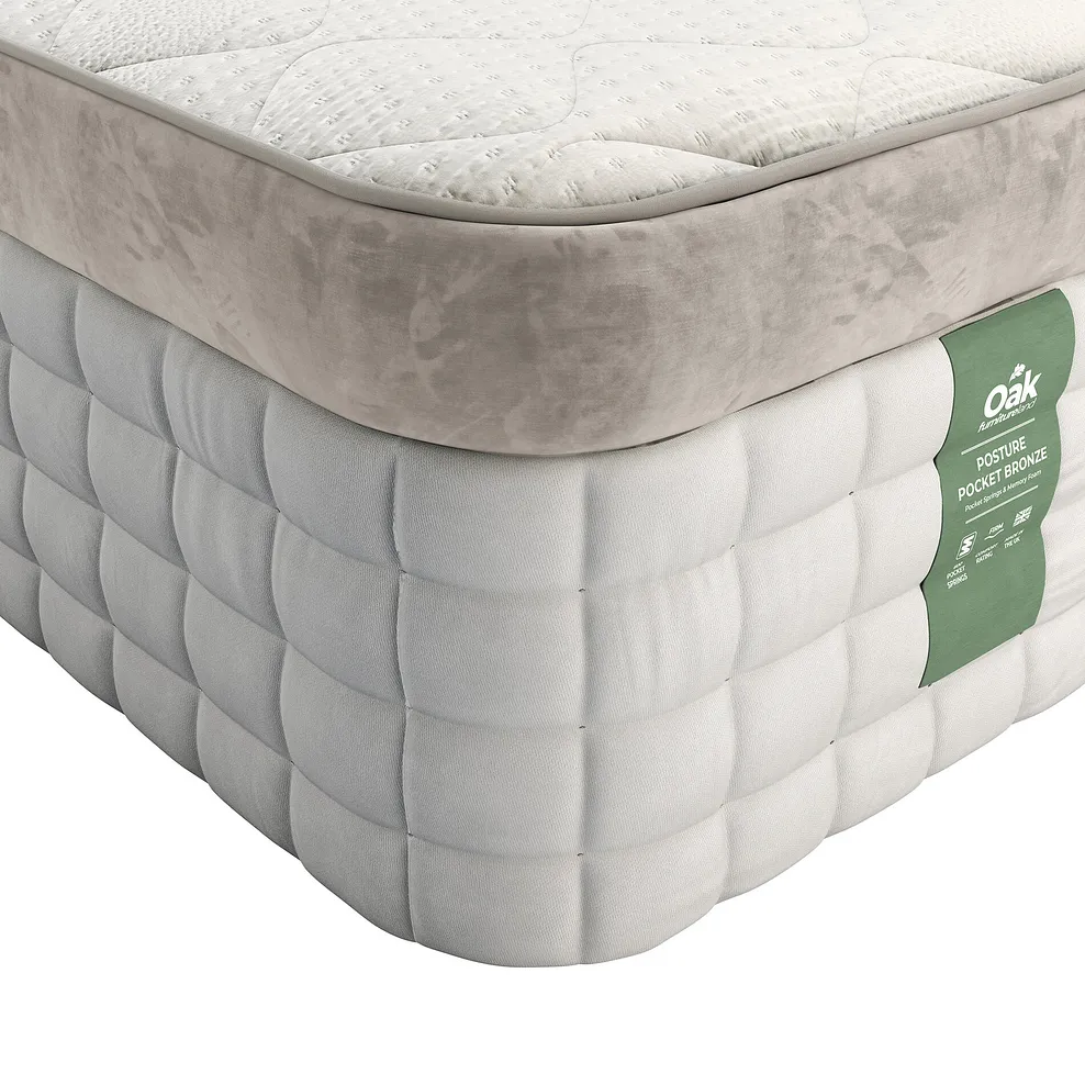 POSTURE POCKET MATTRESSES Double Mattress Bronze 600 Pocket Spring- Firm