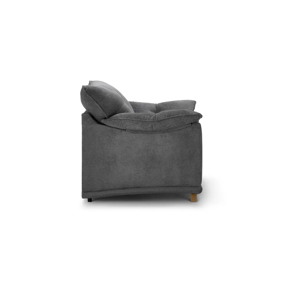 RAVELLO Armchair Aero Charcoal Fabric - Image 12
