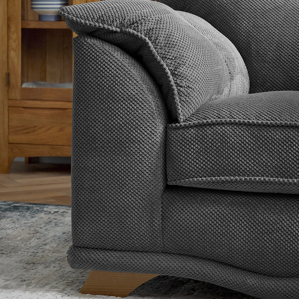 RAVELLO Armchair Aero Charcoal Fabric - Image 10