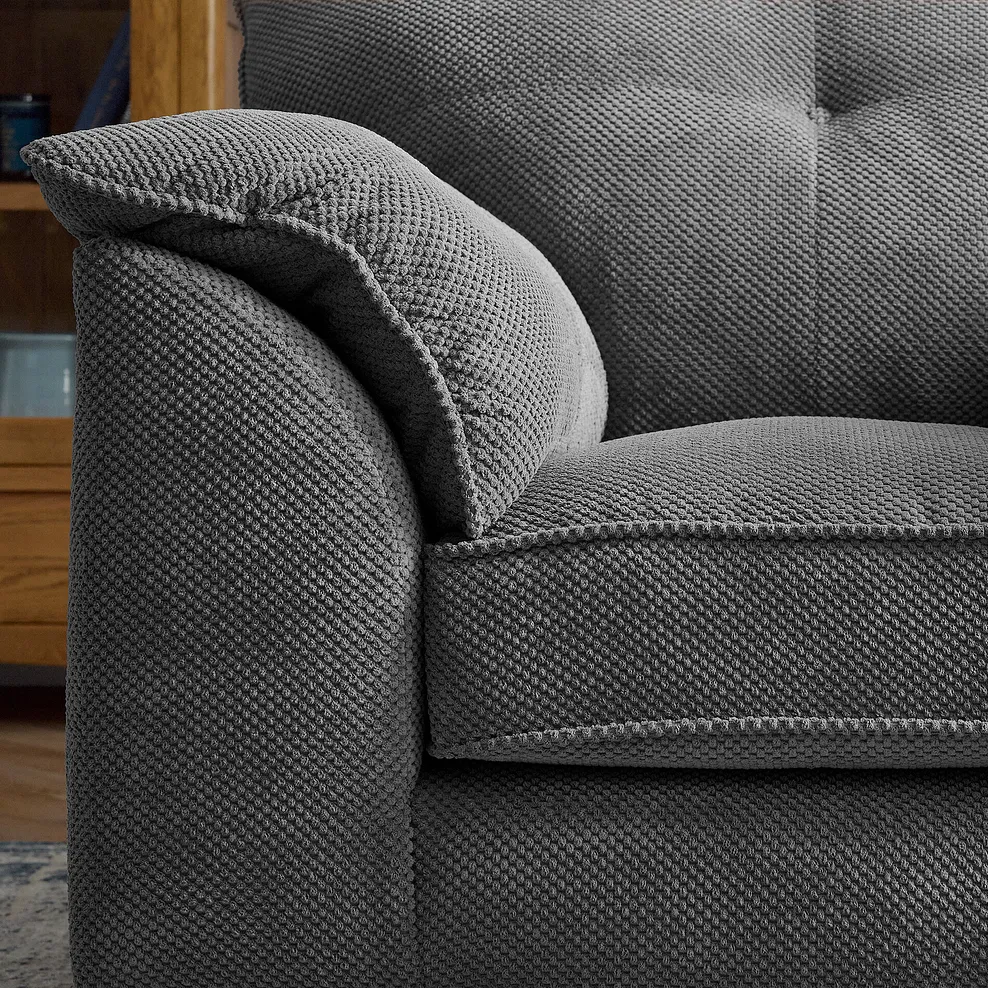 RAVELLO Armchair Aero Charcoal Fabric - Image 9