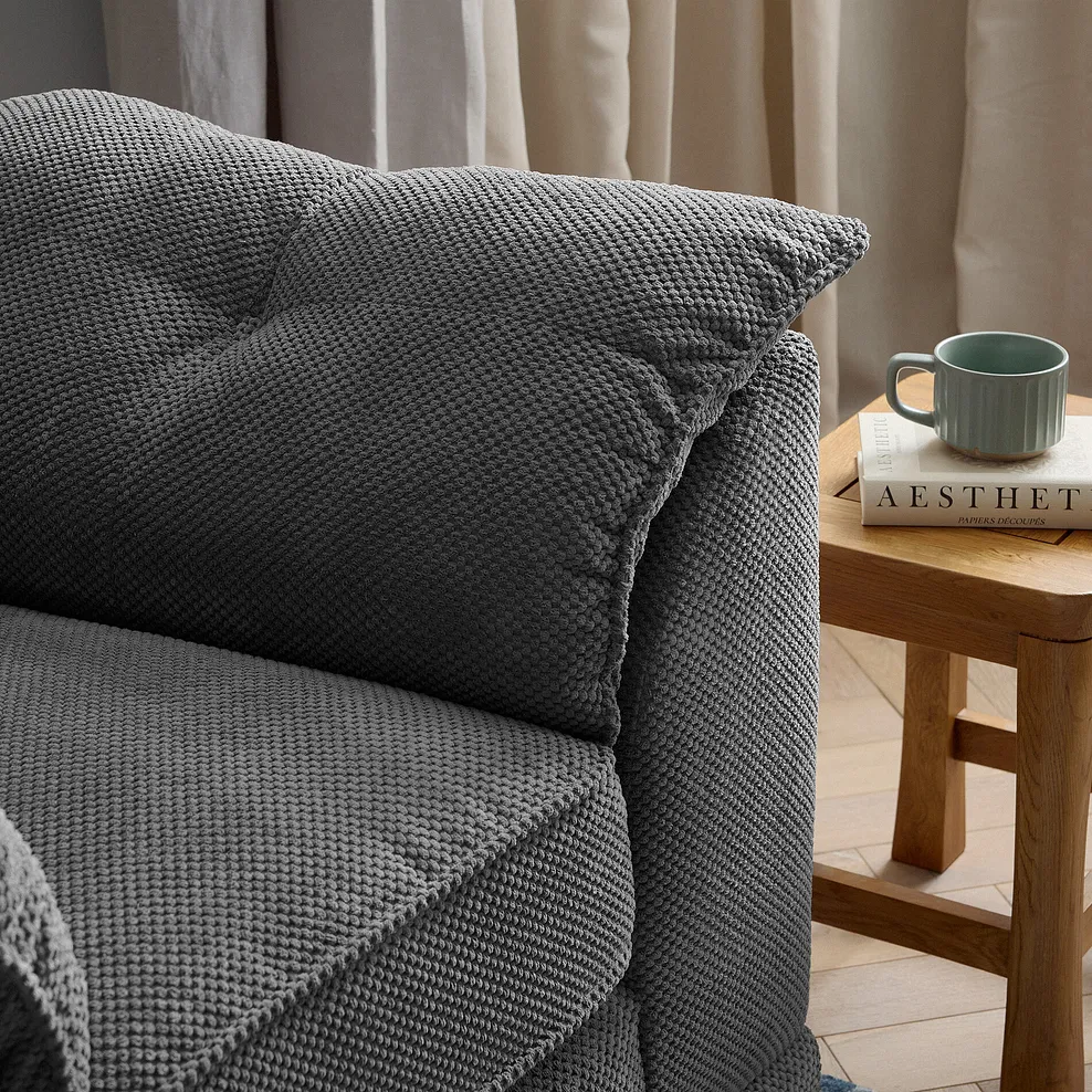 RAVELLO Armchair Aero Charcoal Fabric - Image 7