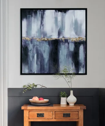 REFLECTIONS WALL ART Black Frame