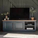 RICHMOND TV Unit Solid Oak & Painted