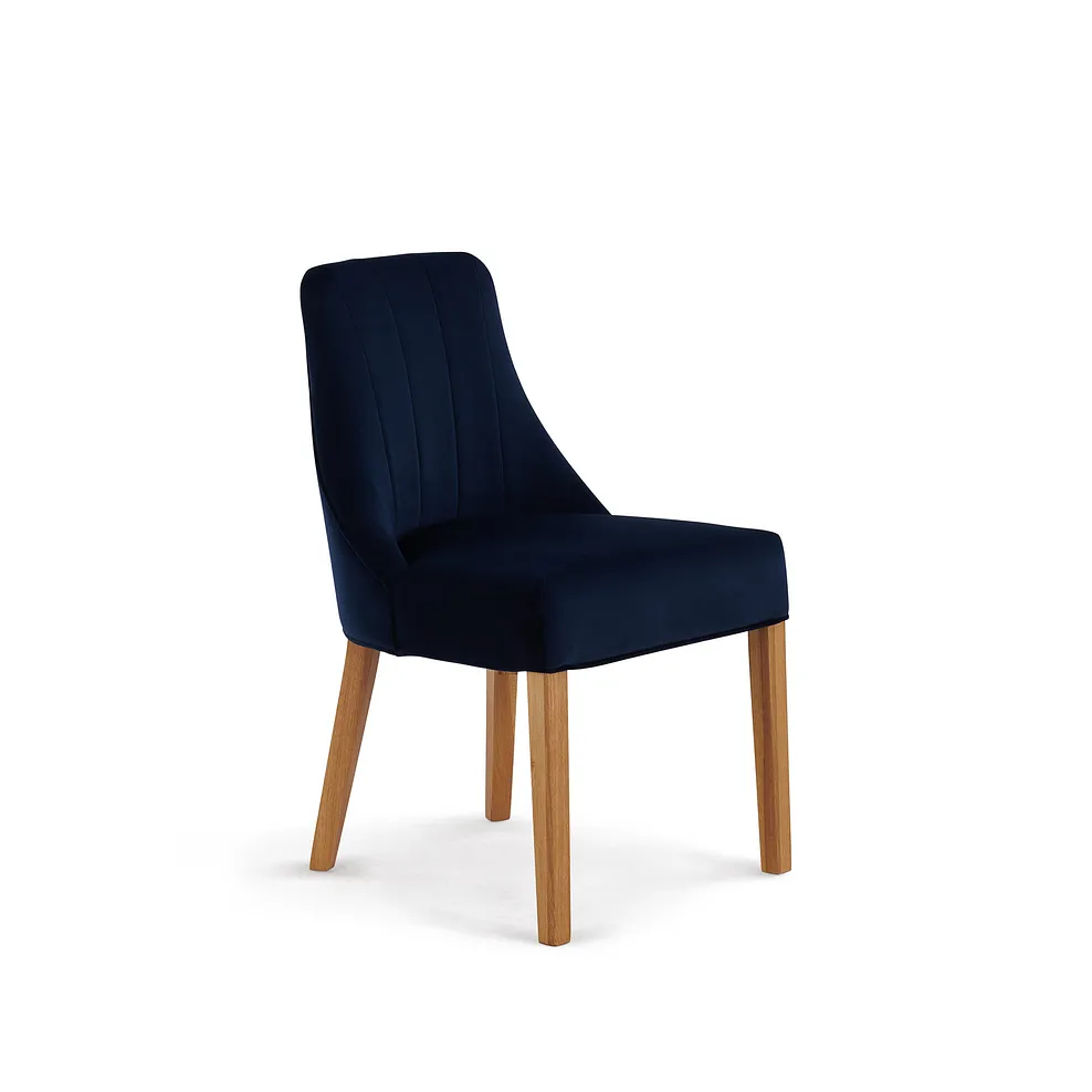 ROMSEY Extending Dining Table with 4 Chairs Natural Solid Oak - Image 4