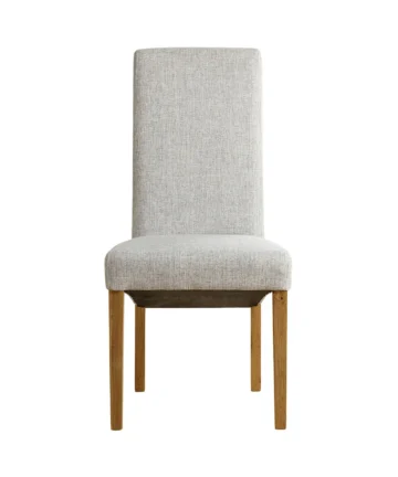 ROMSEY 4ft 3" Extending Dining Table with 4 Chairs Natural Solid Oak