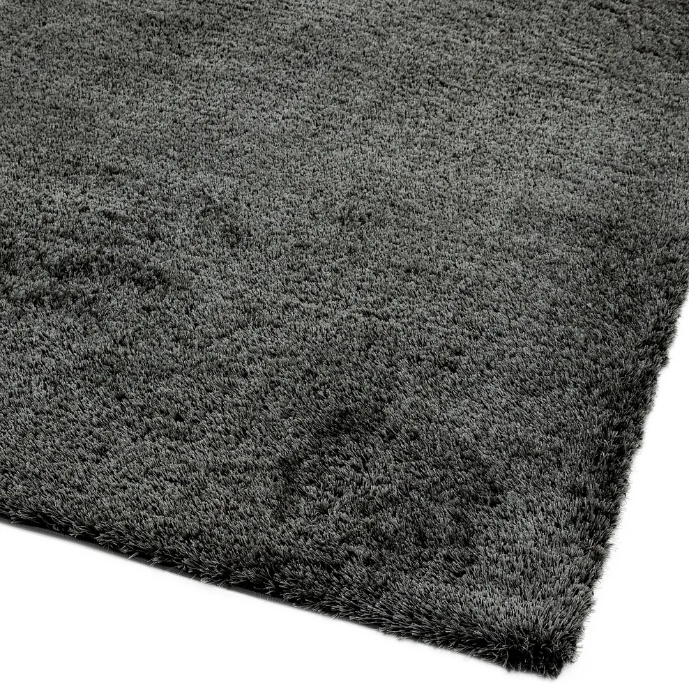 SHAGGY RUG 120 x 170cm - Charcoal