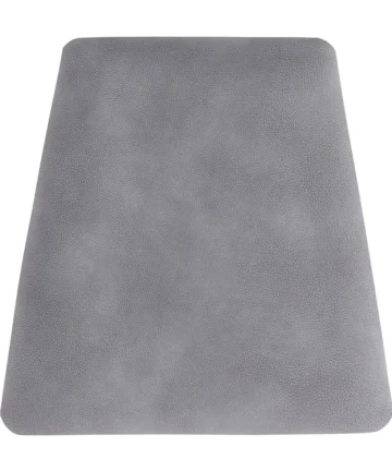 ST. IVES Dappled Silver Fabric Dining Chair Painted Solid Hardwood