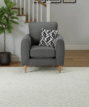 THORNLEY Armchair Forest Green Fabric