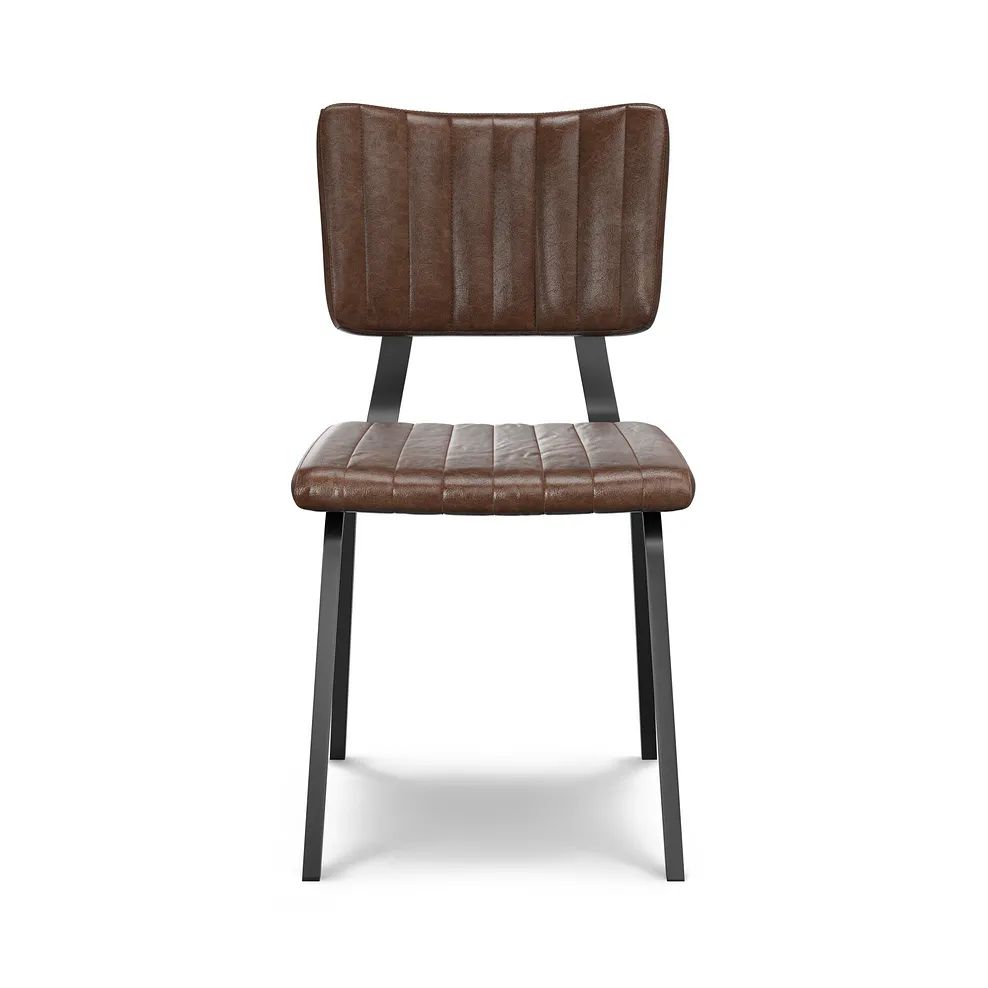 VENICE Dining Table with 4 Chairs White Ceramic - Image 7