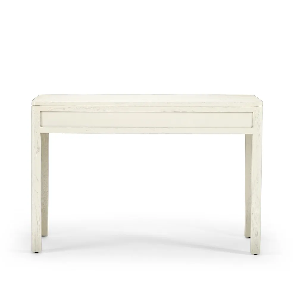 WREN Dressing Table White Painted Solid Oak - Image 6